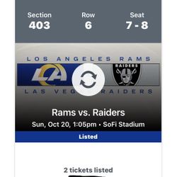 Rams Vs Raiders