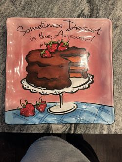 Dessert Plate With A Mug