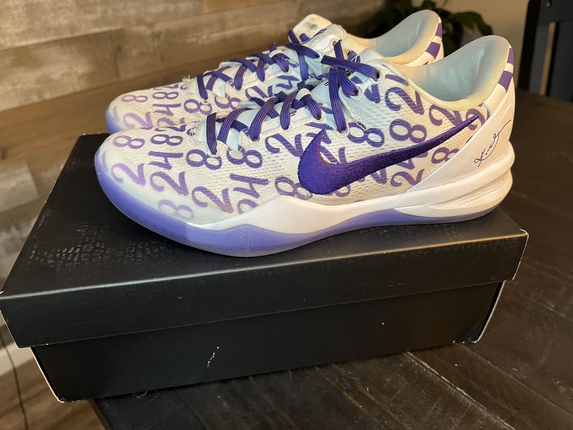 Size 10 - Nike Kobe 8 Protro Court Purple FQ3549