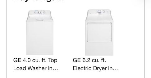 Washer dry set