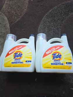 Tide  simply free sensitive  2 for $20