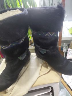 Fur boots Made In Italy