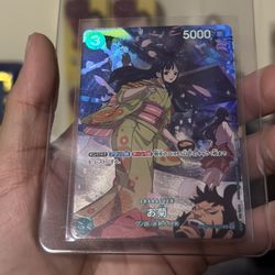 This ONE PIECE CCG card features Portgas D. Ace in an alternate art style, with a stunning Secret Rare finish. The card is numbered OP07-119 *SEC.