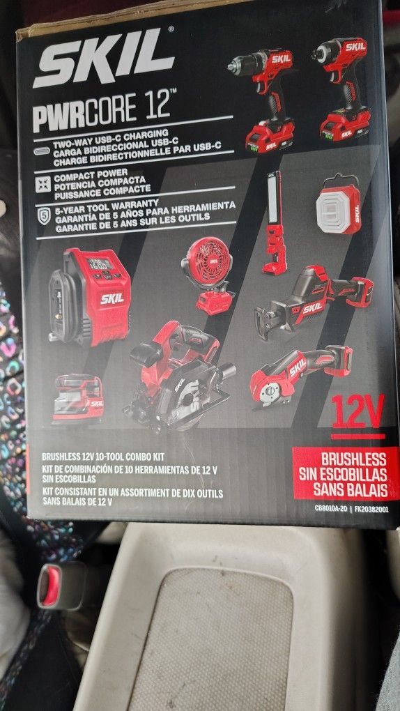Skil Tool Set 10 piece