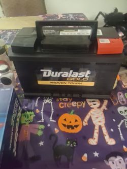 Duralast Gold Car Battery 120 brandnew!!!