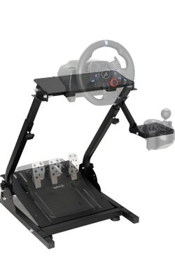 Racing wheel stand