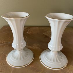 LENOX Candle Holders—Pair