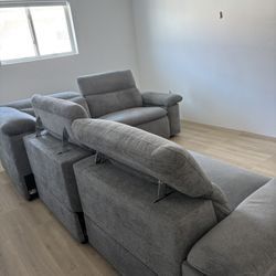 Sectional Recliner Couch