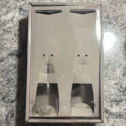 Mr. & Mrs. Toast Glasses