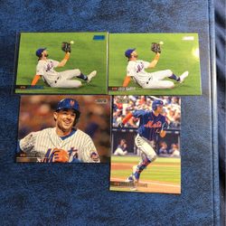 2021 New York Mets Baseball Cards Ft. A Blue Foil Jeff McNeil 01/50!  1:191 Box Pull! Ssp!