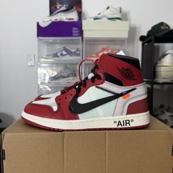 Jordan 1 High Off White Chicago 10m 