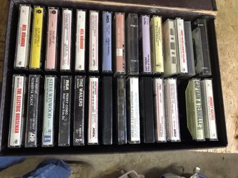 Case full of cassettes