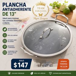 Plancha de 13”princesshouses