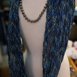 Pretty Multi Color Infinity Scarf 