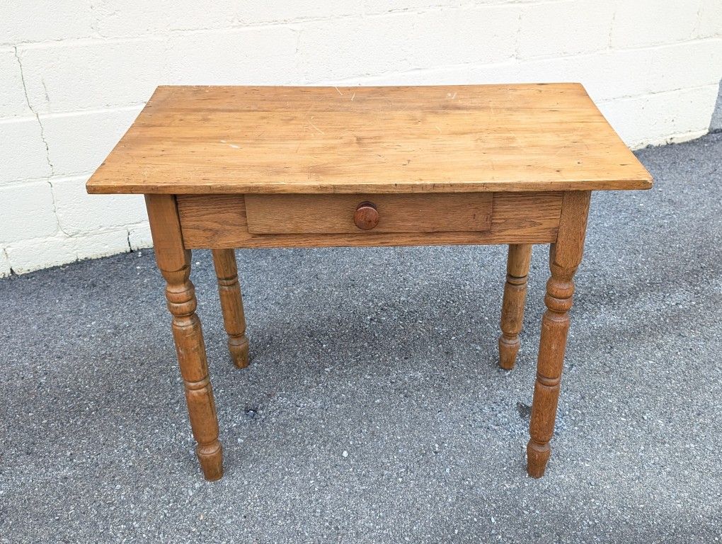Antique Oak Farm Table