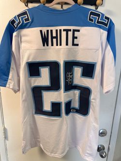 Custom LenDale White autographed jersey