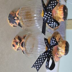 Handcrafted Jars With Lids 