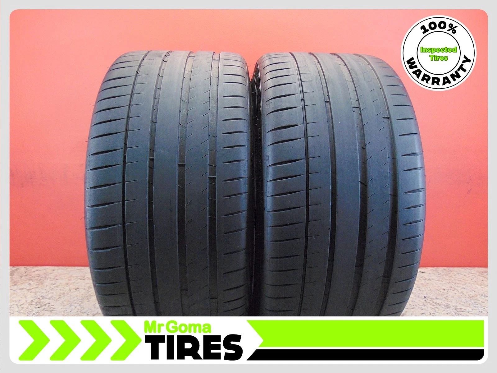 2 MICHELIN PILOT SPORT 4 S MO1 XL 325/35ZR22 USED TIRES 7.3/32 TREAD * PRODUCTION YEAR 2024 - 2025 * INSTALLATION INCLUDED *
