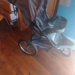 Baby trend Jogging Stroller Black Grey