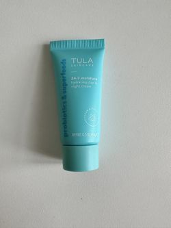 TULA SKINCARE 24-7 Moisture Hydrating DAY + NIGHT CREAM 0.5OZ/14g