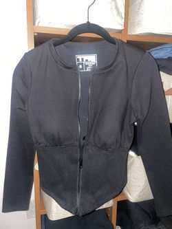 TA3 Long Sleeve Corsety Top