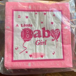 Baby Girl Napkin