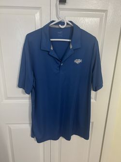 Men’s Large Puma Blue Golf Polo - Palmetto Pines
