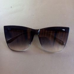 Quay 60mm Cateye Gradient Sunglasses 