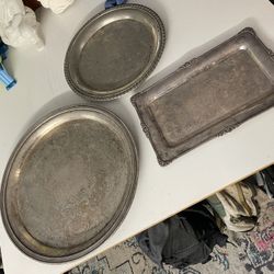 Antique platters