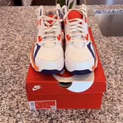 Nike Air Trainer Sneakers White Orange Grey Purple