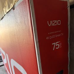 Vizio Tv 75in — New 