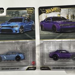 Hot Wheels Premium Car Culture Dodge 2-Pack