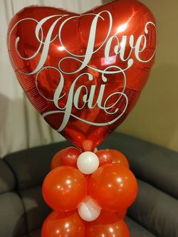 Valentine's Balloon Arrangement, $25 Each