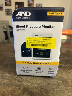 A&D Medical Upper Arm Blood Pressure Monitor – Tested & Works Great – $35