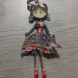 Pin Doll with movement New.