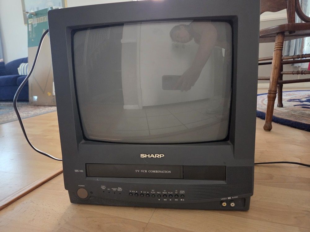 Sharp TV With Built In Vcr