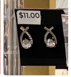 Earrings three dollars each bling