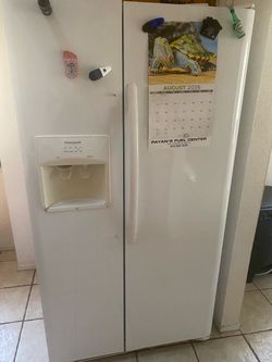 Frigidaire Side-by-Side Refrigerator with Ice and Water Dispenser