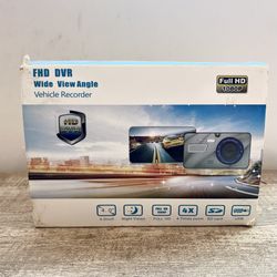 1080p Dash Cam with Mount & Charger