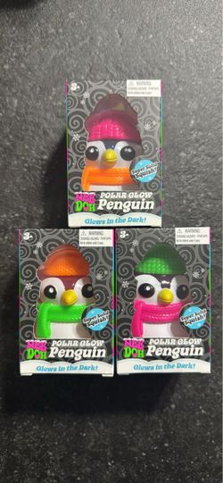 NeeDoh Polar Glow Penguin