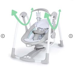 Swing To Seat Baby Portable Swing