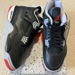 Air Jordan 4 Retro 'Bred Reimagined' Size 8