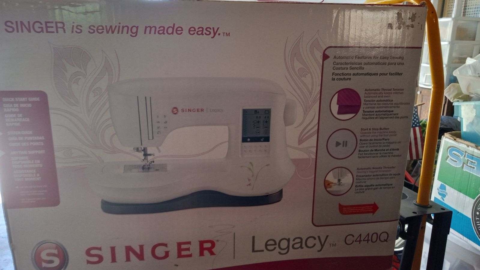 Singer Legacy Touch Screen Sewing Machine