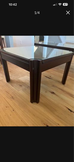 Vintage Midcentury Danish End Table in Solid Rosewood