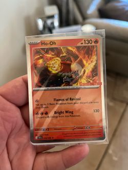 Ho-oh gamestop promo Stamped