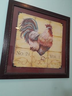 Rooster Kitchen frame