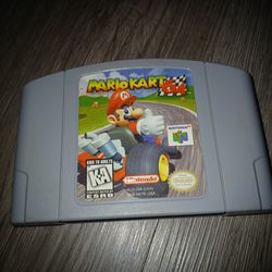 Mario go kart N64$40