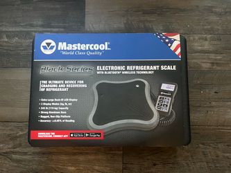 Mastercool black series HVAC SCALE