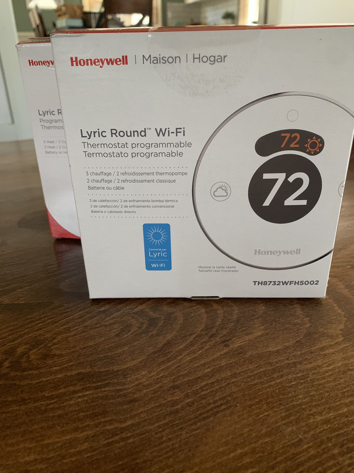 Honeywell Lyric Round Wi-Fi Thermostats-TH8732WFH5002