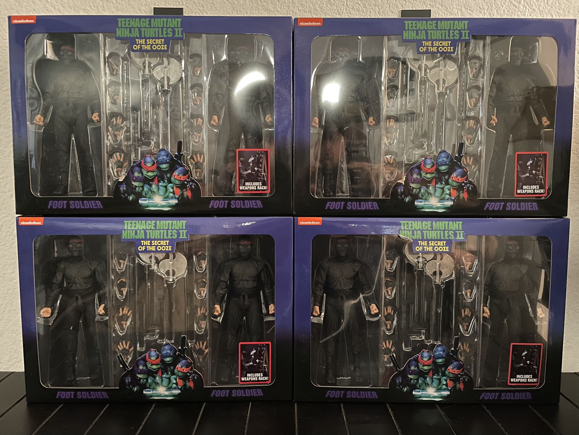 Foot Soldiers 2 Pack TMNT 2 - Secrete Of The Ooze
